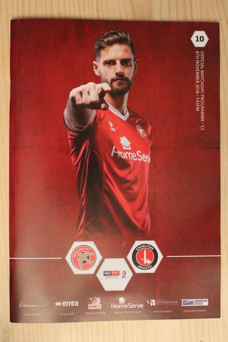 Walsall FC v Charlton Athletic FC